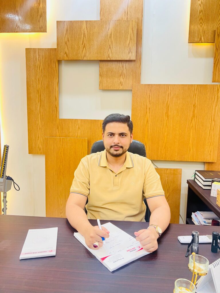 Dr. Ahsan Ali Khan Founder of Premier Skin studio Multan